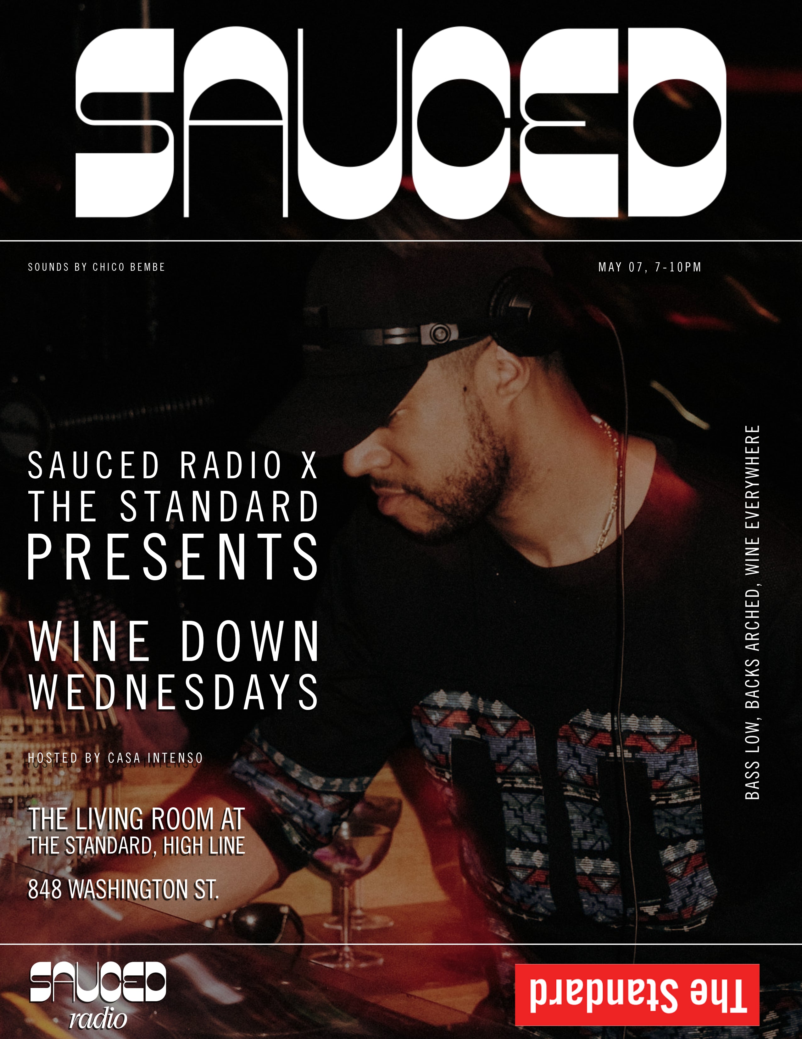 Wine Down Wednesdays · Sauced Radio x The Standard 03