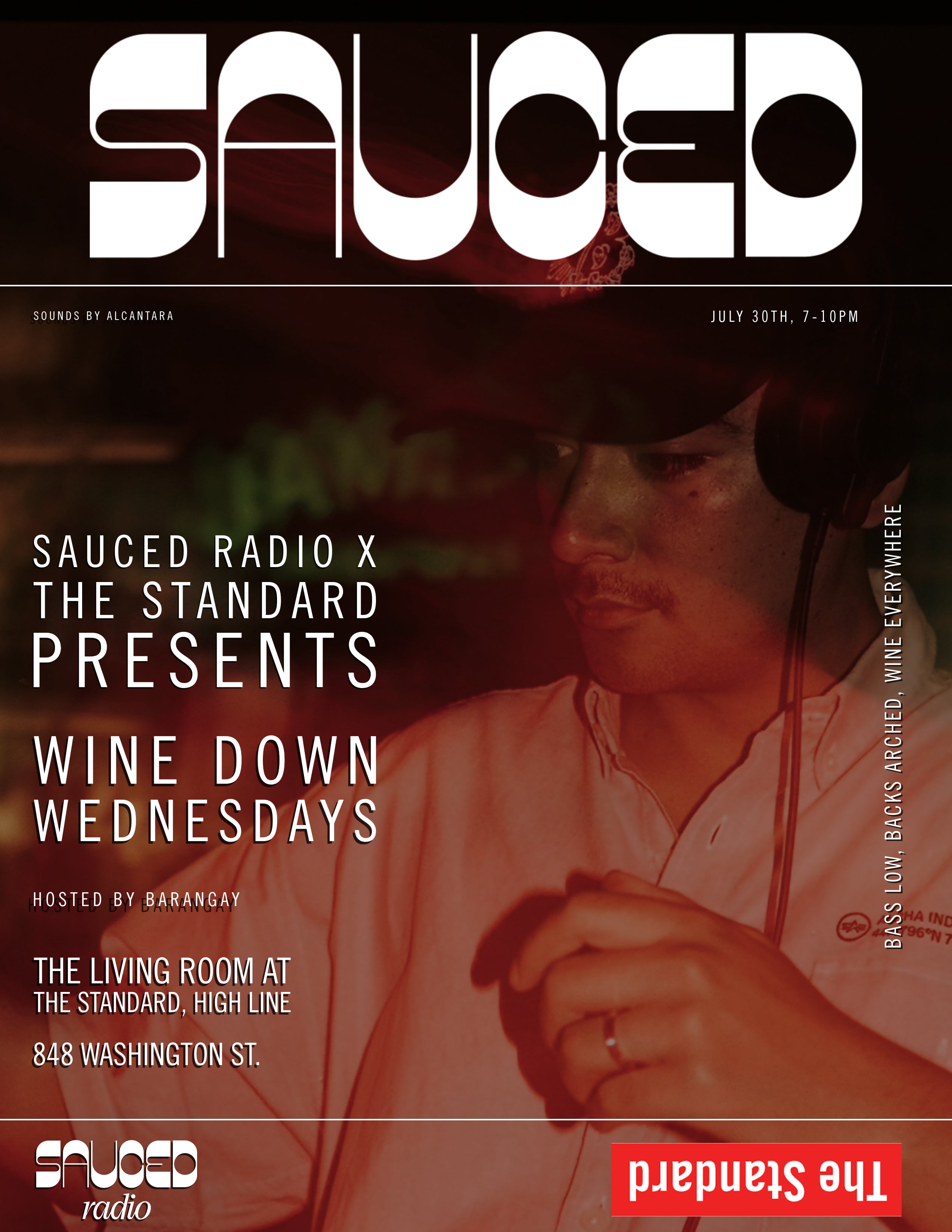 Wine Down Wednesdays · Sauced Radio x The Standard 11