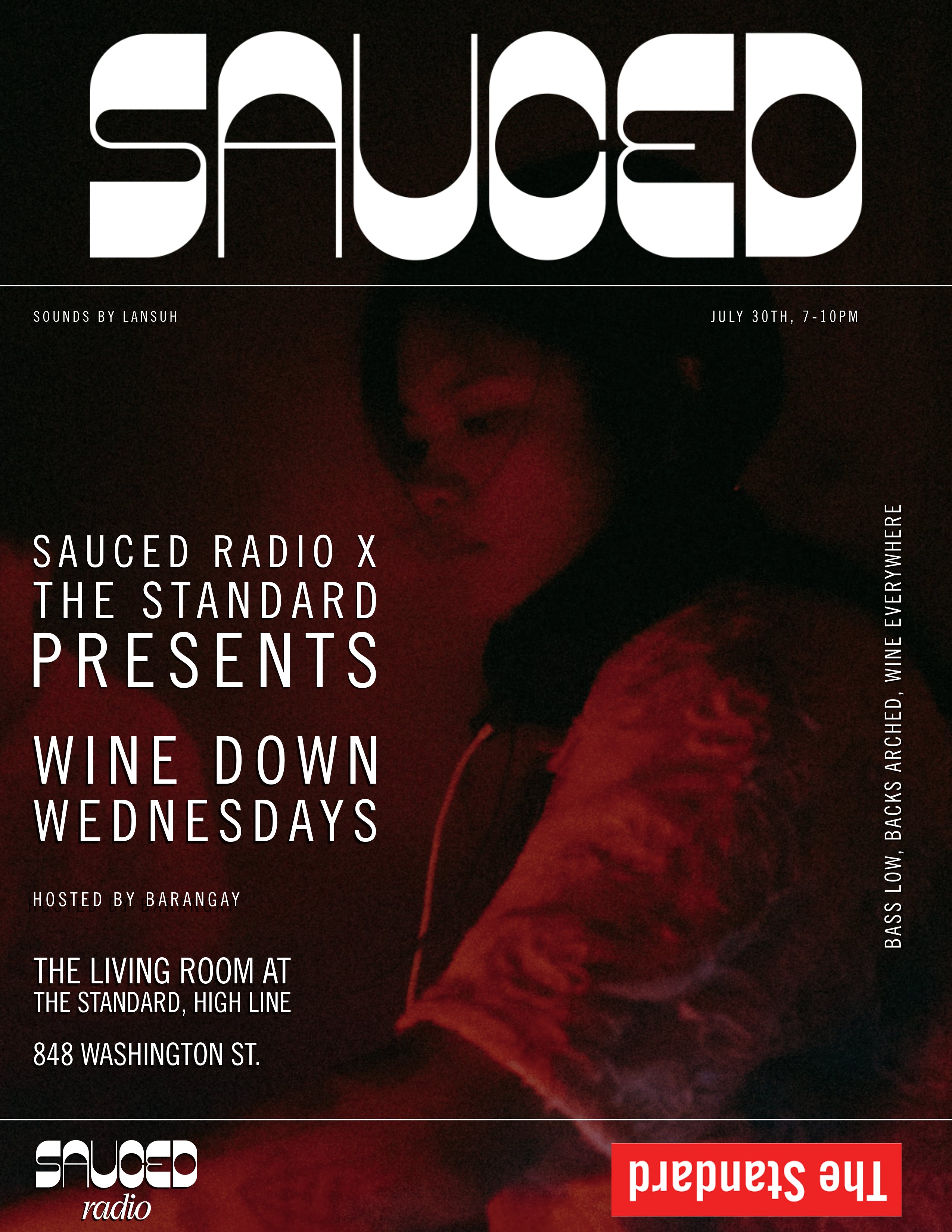 Wine Down Wednesdays · Sauced Radio x The Standard 13